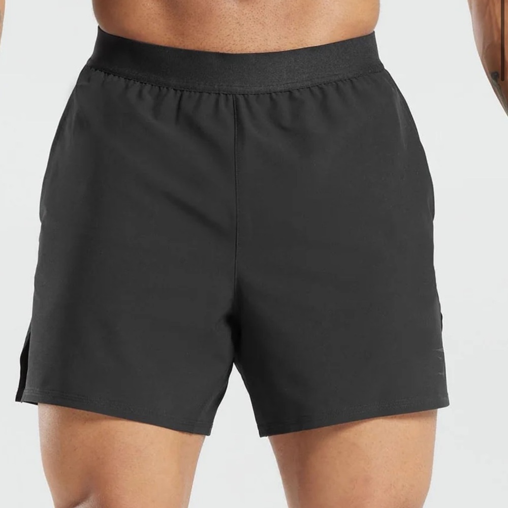 Gymshark 315 Woven Black Athletic Shorts size small